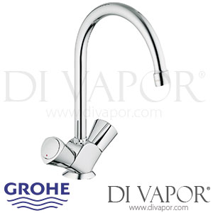 Grohe Costa S Sink Mixer (1/2 Inch) - 2007 to 2016- Spare Parts 31819001 GEN1